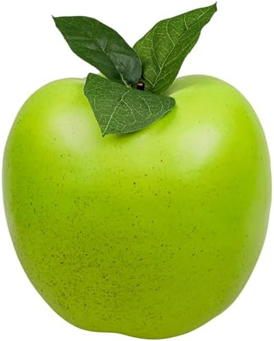 Folmywy Artificial Green Apple 74 Inch Lifelike Decoration