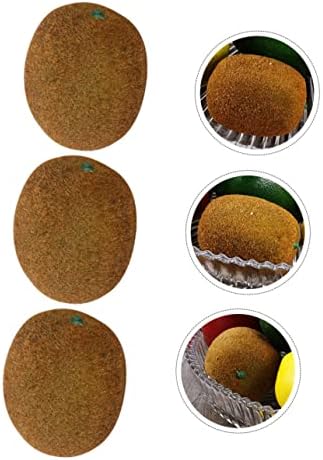 Ciieeo 4Pcs Artificial Kiwi Fruit Decor Realistic