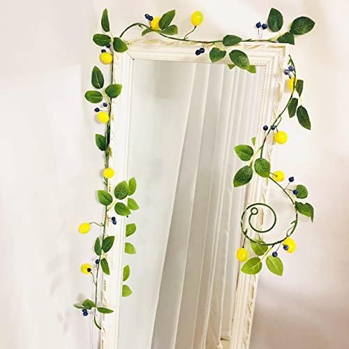 Lemon Blueberry Garland 2 Pack for Home Wedding Decor