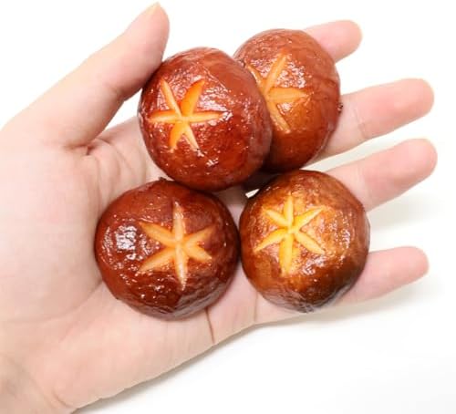 Honbay 4PCS Realistic Artificial Barbecue Mushroom Decorations