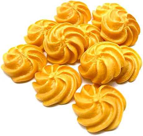 Aliotech 12PCS Artificial Biscuits for Home Decor