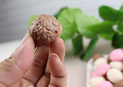 10Pcs Artificial Beef Meatballs for Photography and Decor
