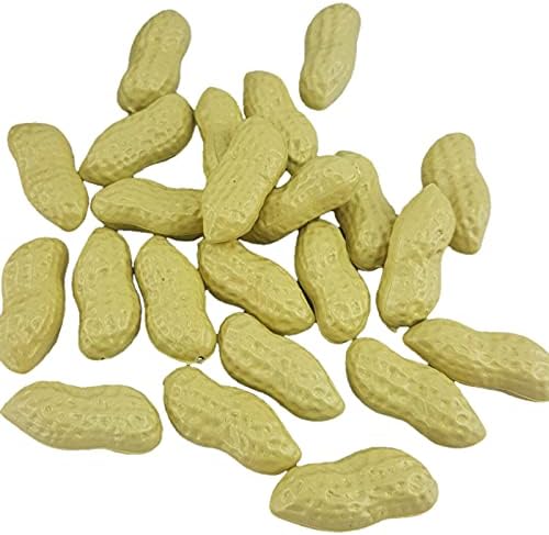QWEQWE 50 Pcs Artificial Peanut Decor Prop