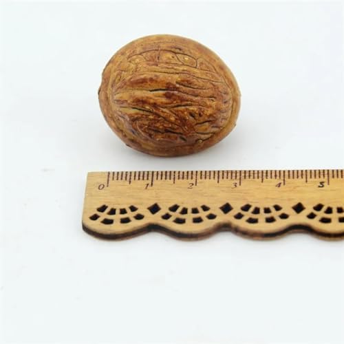 Kungzunmolds Artificial Plastic Walnut 10Pcs Christmas Wedding Home Party Decor