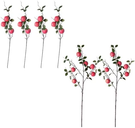 Lifelike Artificial Apple Branches for Home Decor