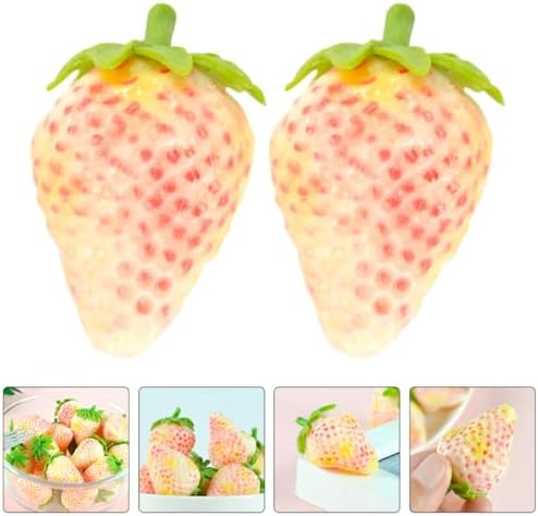 5pc Artificial Strawberry Decor for Cake and Home