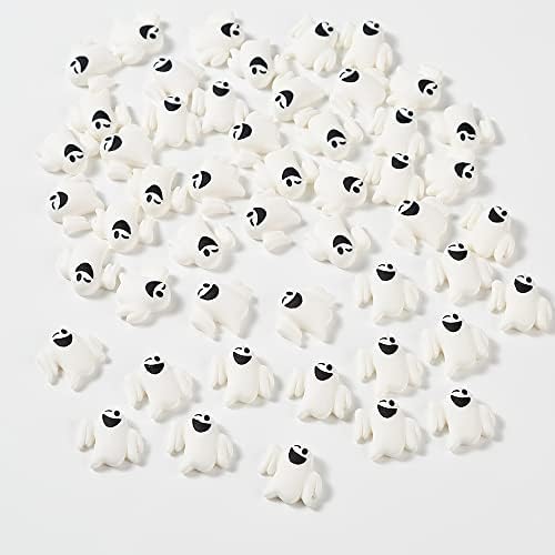 50 Piece Mini Halloween Ghost Decoration Set
