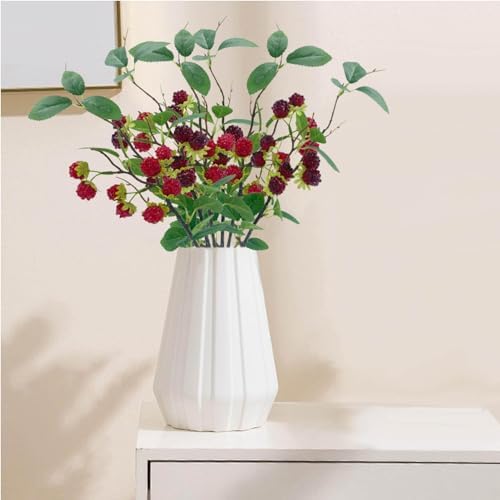 3pcs Faux Blackberry Berries Artificial Raspberry Home Decorations