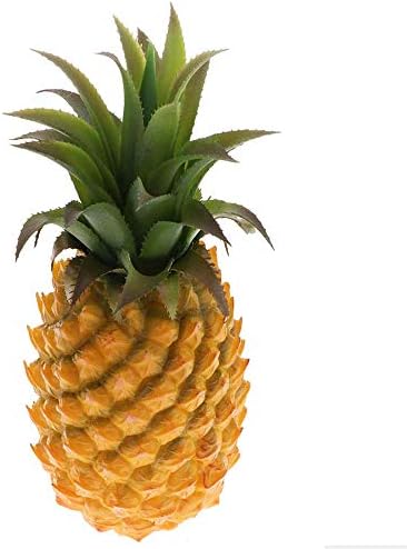 Yarrkc 12 Inch Artificial Pineapple Decor Ornament