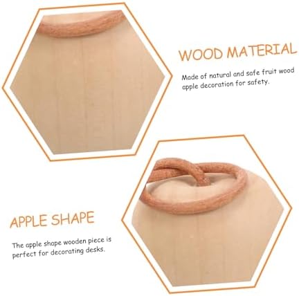 5pcs Wooden Miniature Painting Playthings for Creative Home Decor