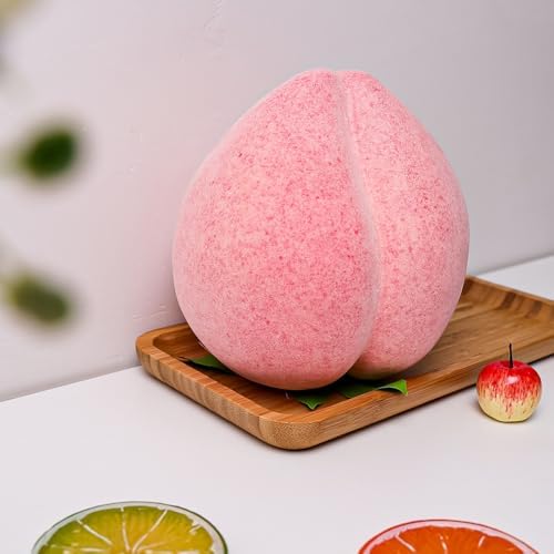 Folmywy 7 Inch Realistic Artificial Peach Decoration