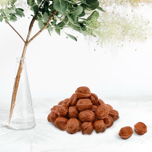 30PCS Artificial Walnuts for Home Vase Decoration