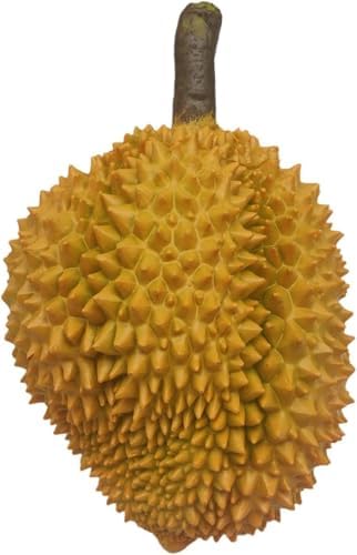 Lindagary Imitation Durian Statue Decor Artificial Fruit Sculpture