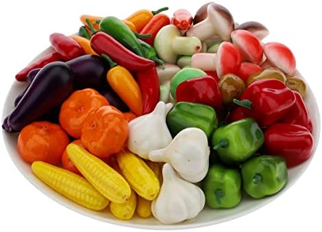 Gresorth 70PCS Fake Mini Vegetables Decor