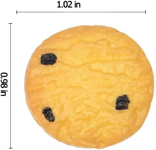 Aliotech 12PCS Artificial Biscuits for Home Decor
