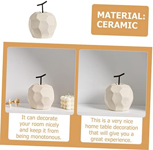Unique Apple Ceramic Decor for Home and Desk
