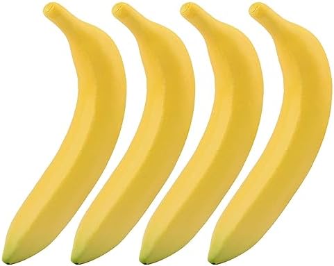 Loyanger Artificial Banana Set for Home Kitchen Decoration
