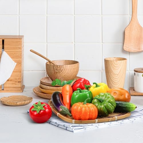 Lorigun 10 Piece Artificial Vegetable Decor Set