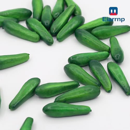 30 pcs Mini Artificial Cucumbers Decor