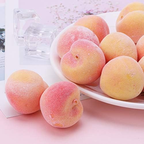 20pcs Artificial Peach Display for Home Party Decor