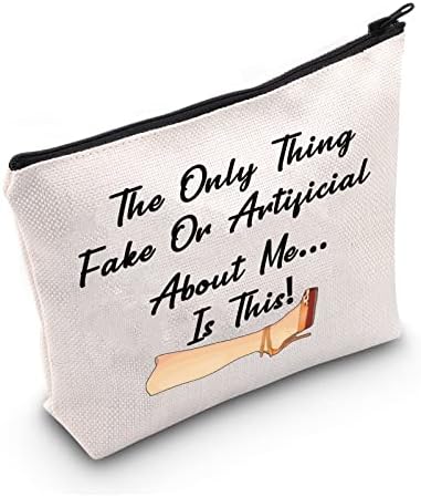 LEVLO Funny Housewives Makeup Bag with Words