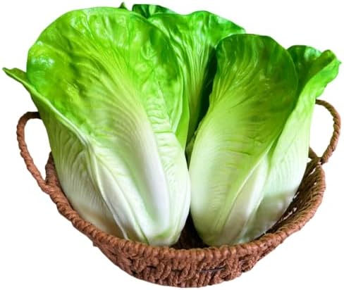 3PCS Realistic Artificial Lettuce for Home Decor