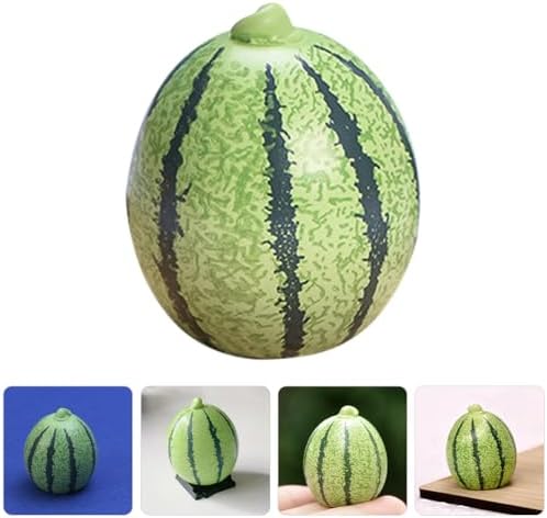PRETYZOOM 12pcs Mini Fake Watermelon Decor Models
