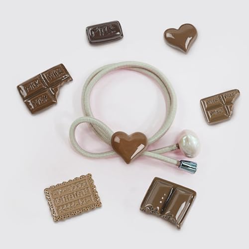 60PCS Artificial Chocolate Resin Decor for Home Party Photography