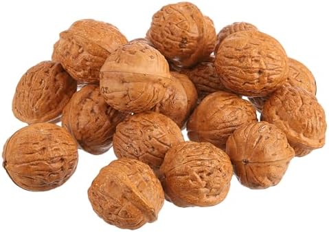 Uxcell 20PCS Artificial Walnut Decorations