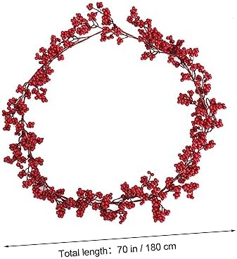 Christmas Artificial Red Fruit Decor for Home and Party