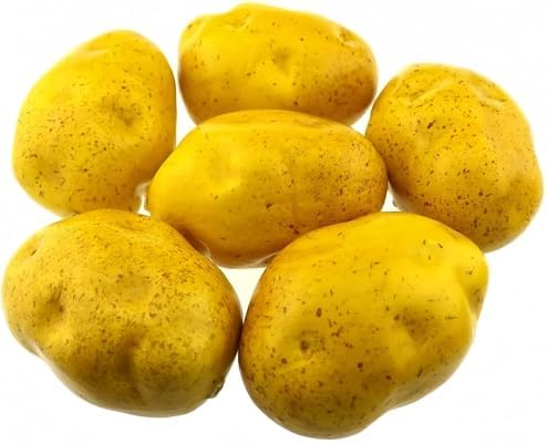 Ulalaza 6PCS Realistic Artificial Vegetables Set