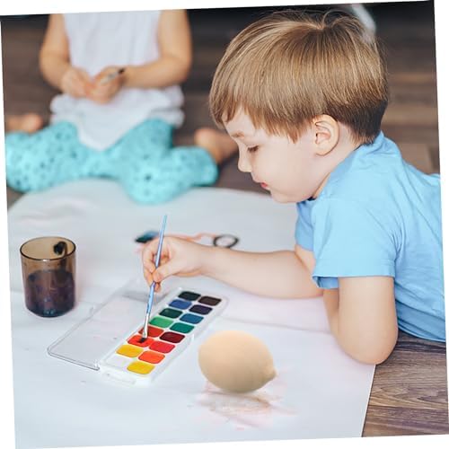 Artibetter 5pcs Wooden Lemon Shape Painting Kit for Kids