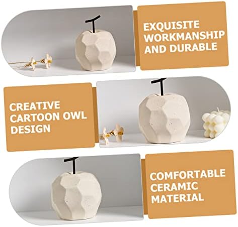 Happyyami Ceramic Apple Ornaments for Home Decor