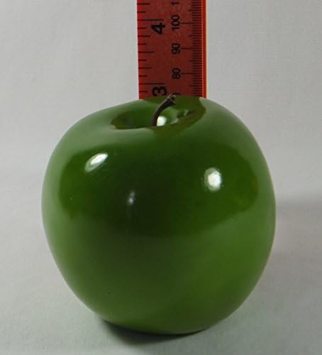 Vasefill 6 Pack Artificial Green Apple for Home Decor