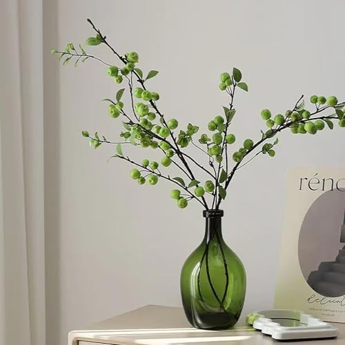 41 Inch Artificial Apples Branch Yellow