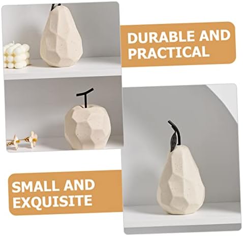 Zerodeko Geometric Pear Ceramic Art Decor