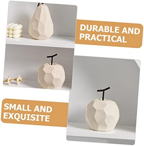 Ceramic Apple Sculpture for Home Decor