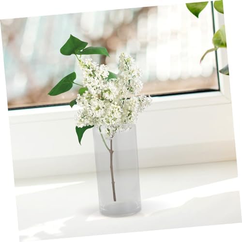 VINTORKY Hurricane Glass Candle Holder Cylinder Vase