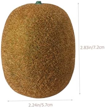 Ciieeo 4Pcs Artificial Kiwi Fruit Decor Realistic