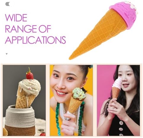 Jojofuny Artificial Ice Cream Cone Display