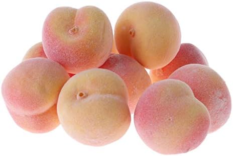 20pcs Artificial Peach Display for Home Party Decor