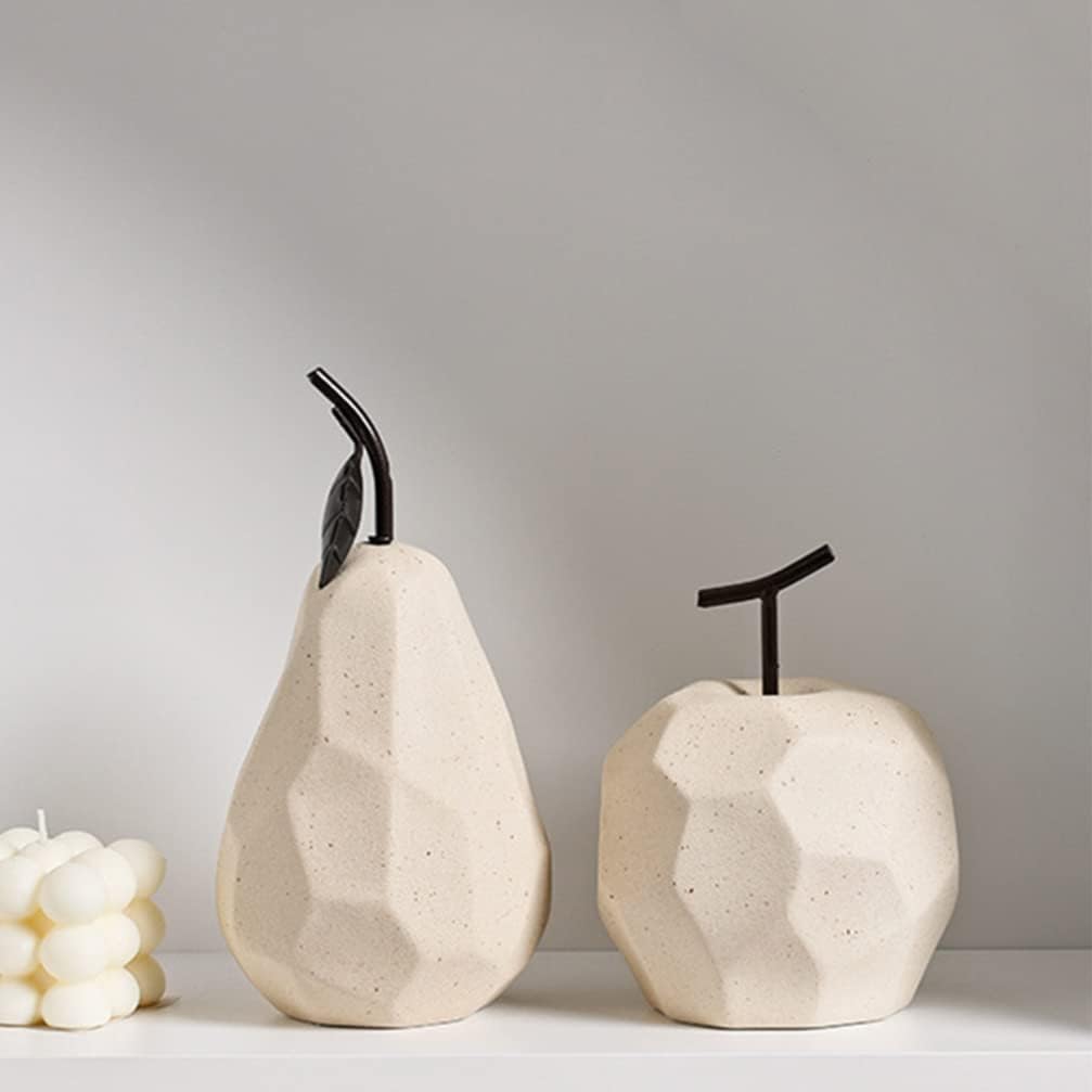 Homoyoyo Ceramic Pear Decoration Art Sculpture