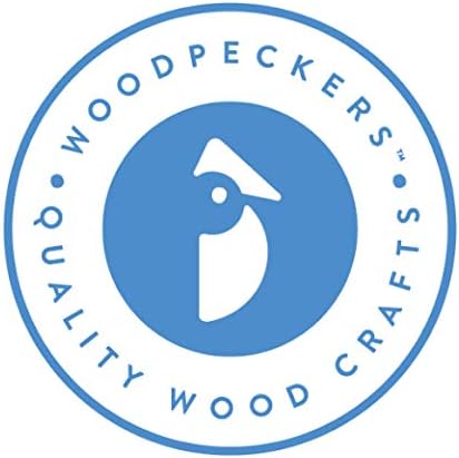 Woodpeckers Unfinished Wood Cherry Apple Pack of 25