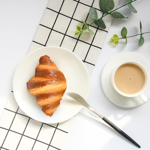 Artificial Croissants 2 Pcs Realistic Bakery Display Props