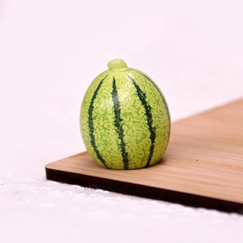 LOGOFUN 8pcs Mini Artificial Watermelon Models