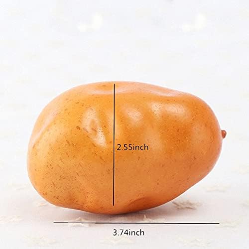 Ulalaza 6PCS Realistic Artificial Vegetables Set