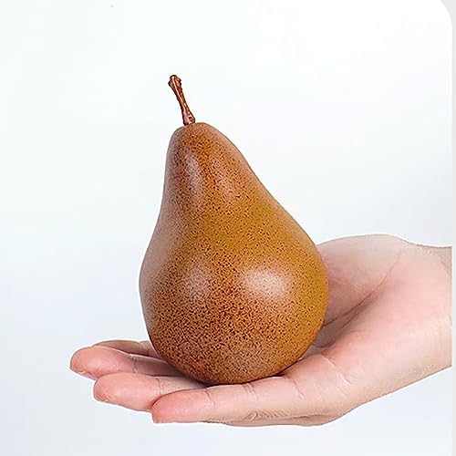 Emivery 6Pcs Artificial Pears Set for Home Decor