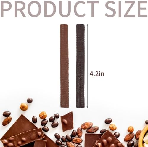 HUIANER Artificial Chocolate Bar 10pcs Fake Chocolate Cookies