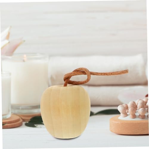 4pcs Unpainted Wooden Fruit Ornaments DIY Kit for Home and Kitchen