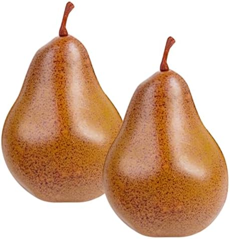 Cabilock Realistic Artificial Pears Decor Set